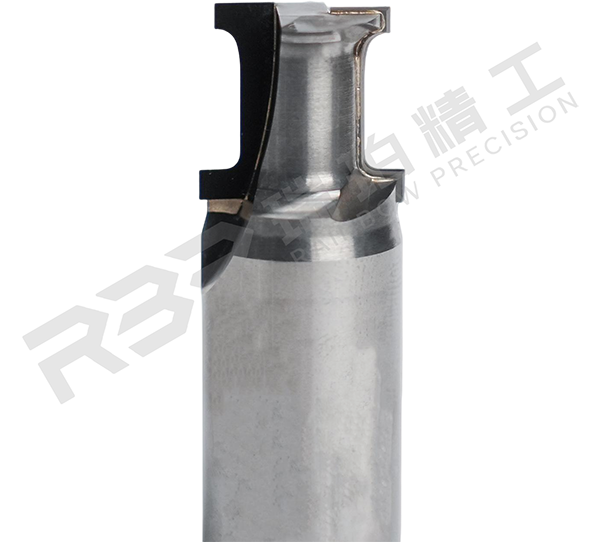 PCD双刃轮廓刀切割