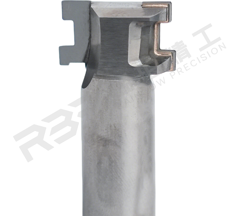 PCD双刃轮廓刀切割